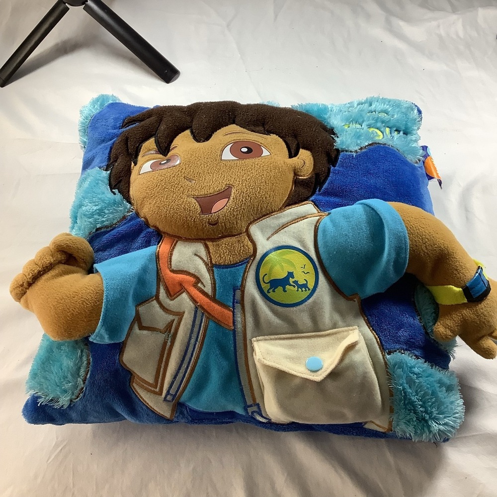 Go Diego Go! Nick Jr. Plush Pillow Stuffed Animal‎
